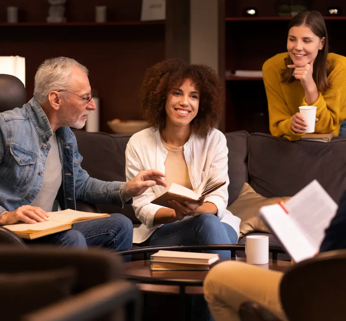 Engaged book club community image